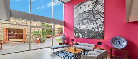 Vue depuis l’hébergement