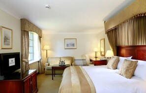 Junior Suite, 1 King Bed (Super Deluxe Double) | Egyptian cotton sheets, premium bedding, in-room safe, desk - Macdonald Drumossie Hotel (Inverness)