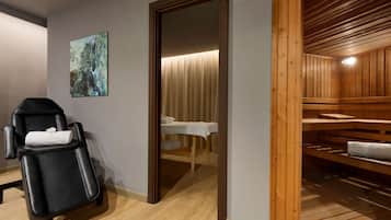 Body treatments, aromatherapy, deep-tissue massages, Swedish massages