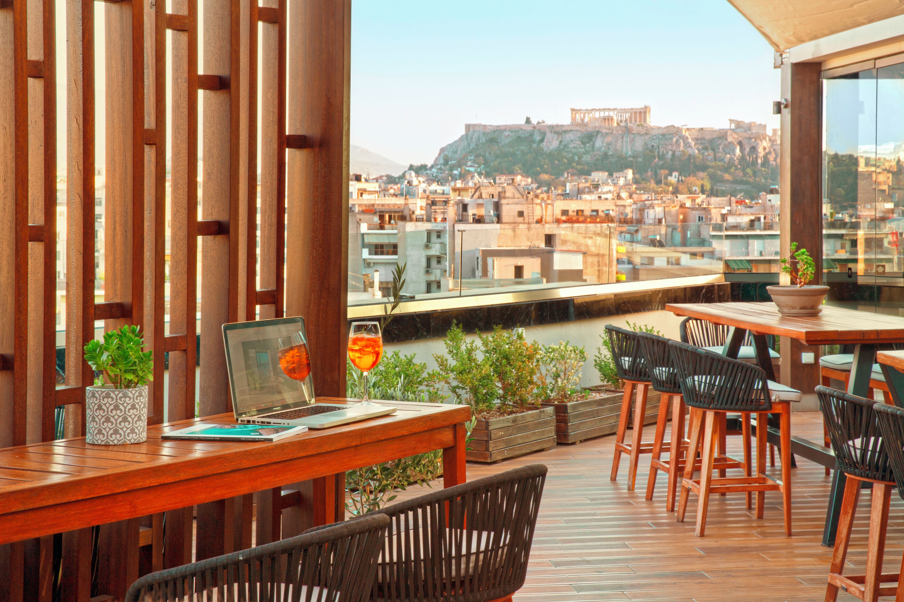 Terraza en la azotea