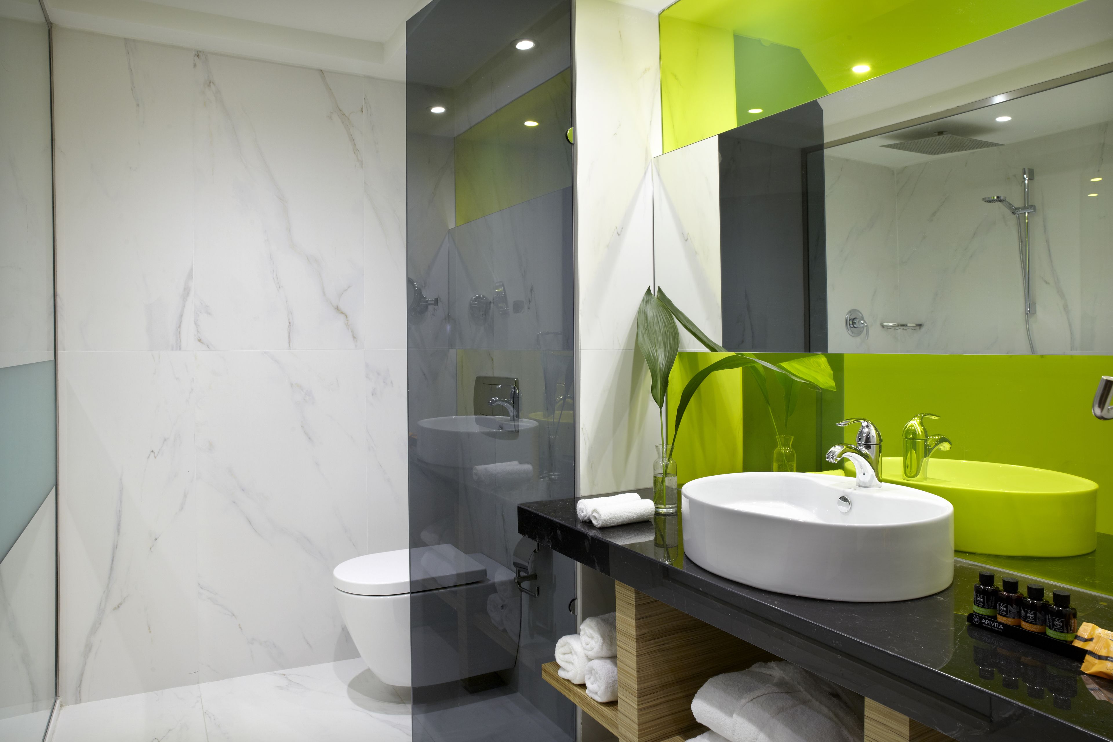 junior suite, acropolis view | bathroom sink