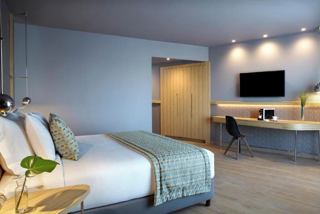 Hochwertige Bettwaren, Pillowtop-Betten, Minibar, Zimmersafe