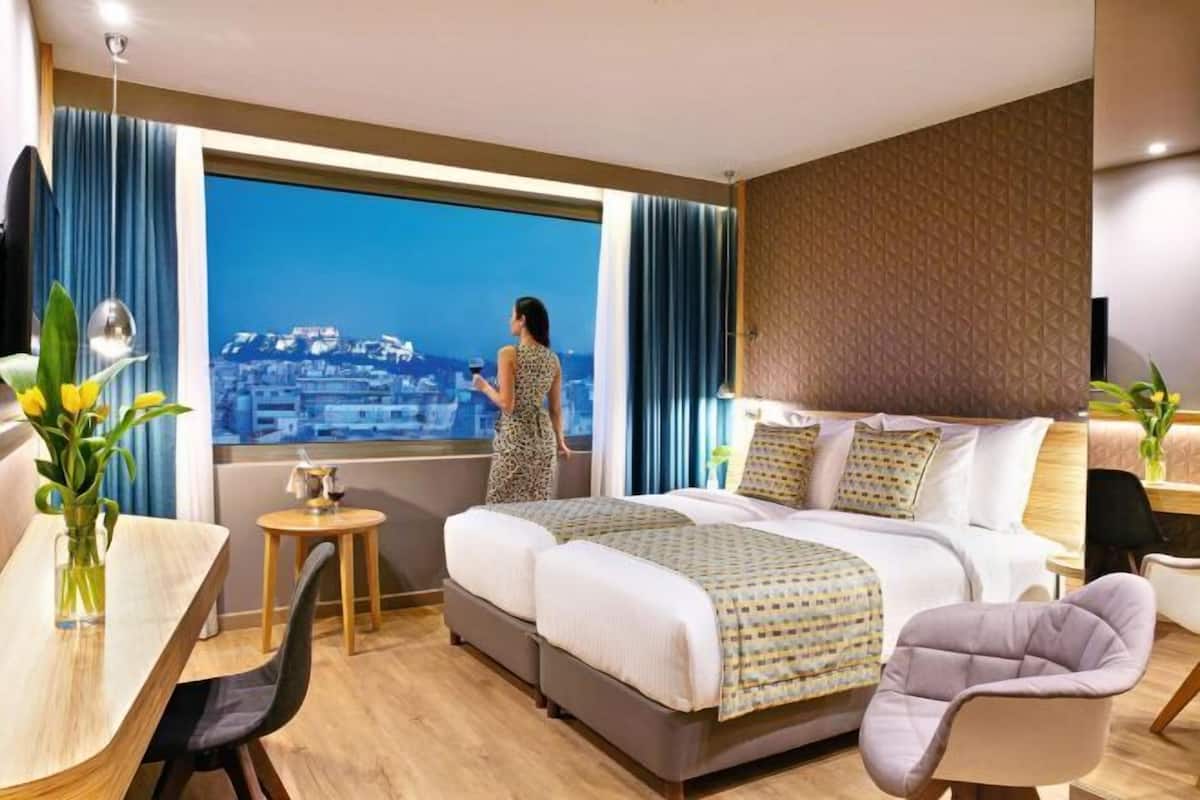 1 habitación, ropa de cama de alta calidad y camas con pillow-top