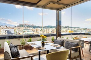 Terrasse sur le toit