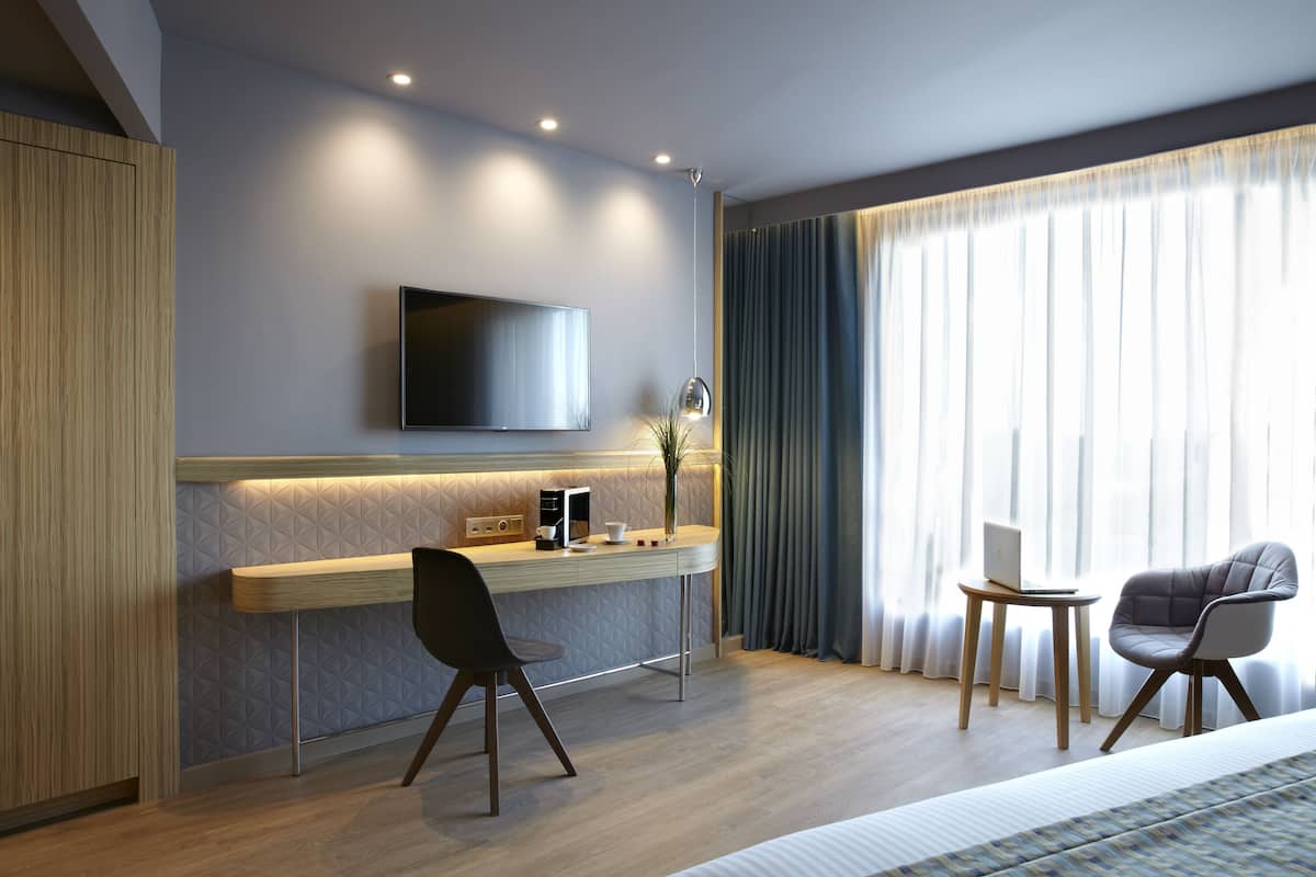 1 habitación, ropa de cama de alta calidad y camas con pillow-top
