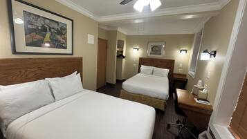 Traditional Room, 2 Full Beds | Iron/ironing board, free WiFi, bed sheets