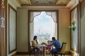 Daily buffet breakfast (USD 31 per person)