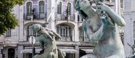 Fachada de la propiedad