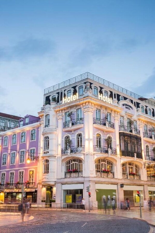 Fachada de la propiedad