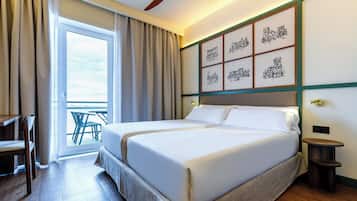 Quadruple Room, Sea View