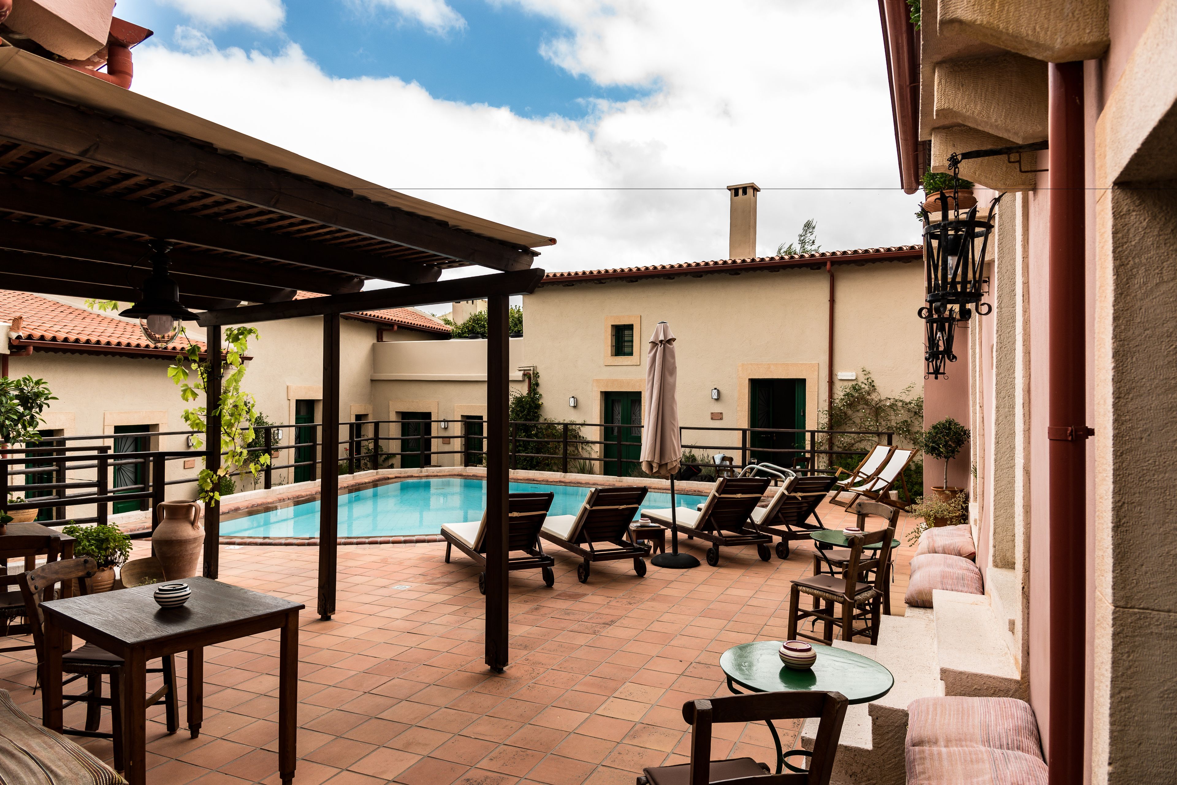 Seasonal outdoor pool