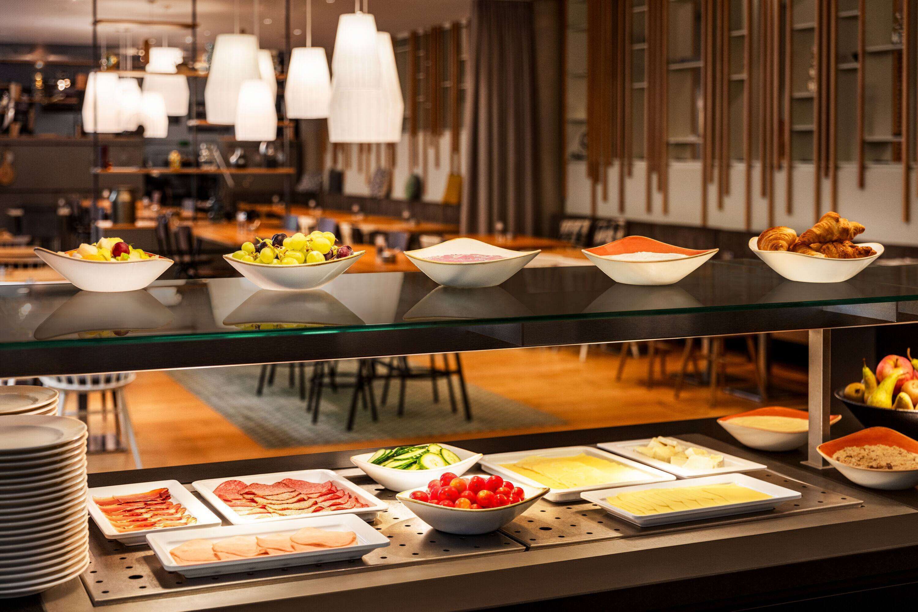 daily buffet breakfast (eur 14 per person)