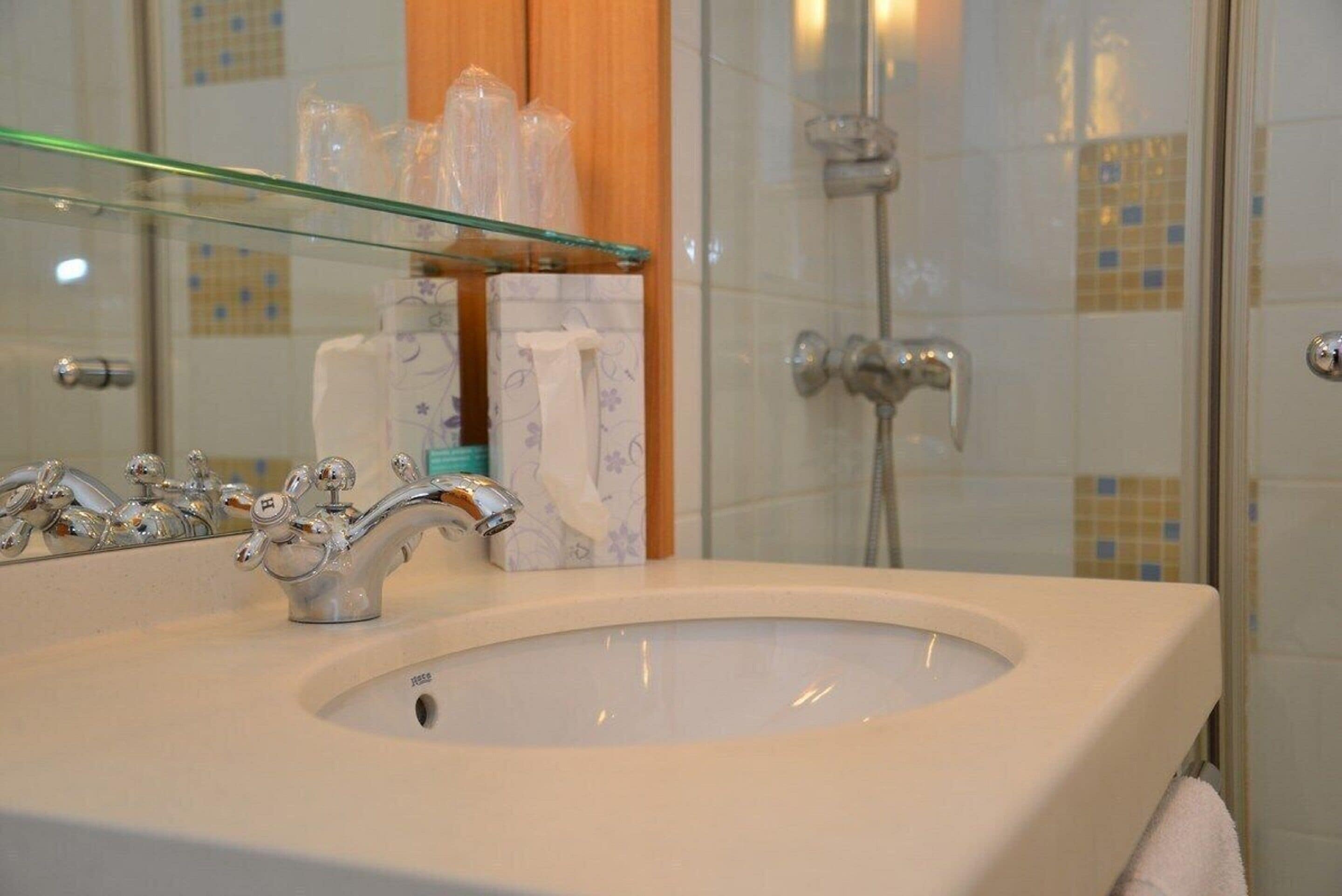 standard room | bathroom | hair dryer, towels