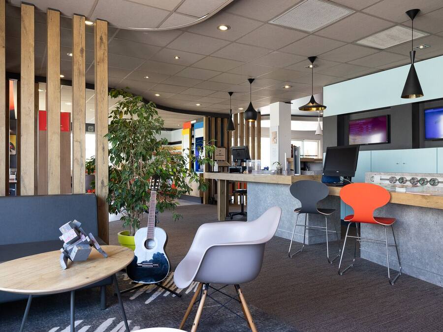 Lounge i lobbyen