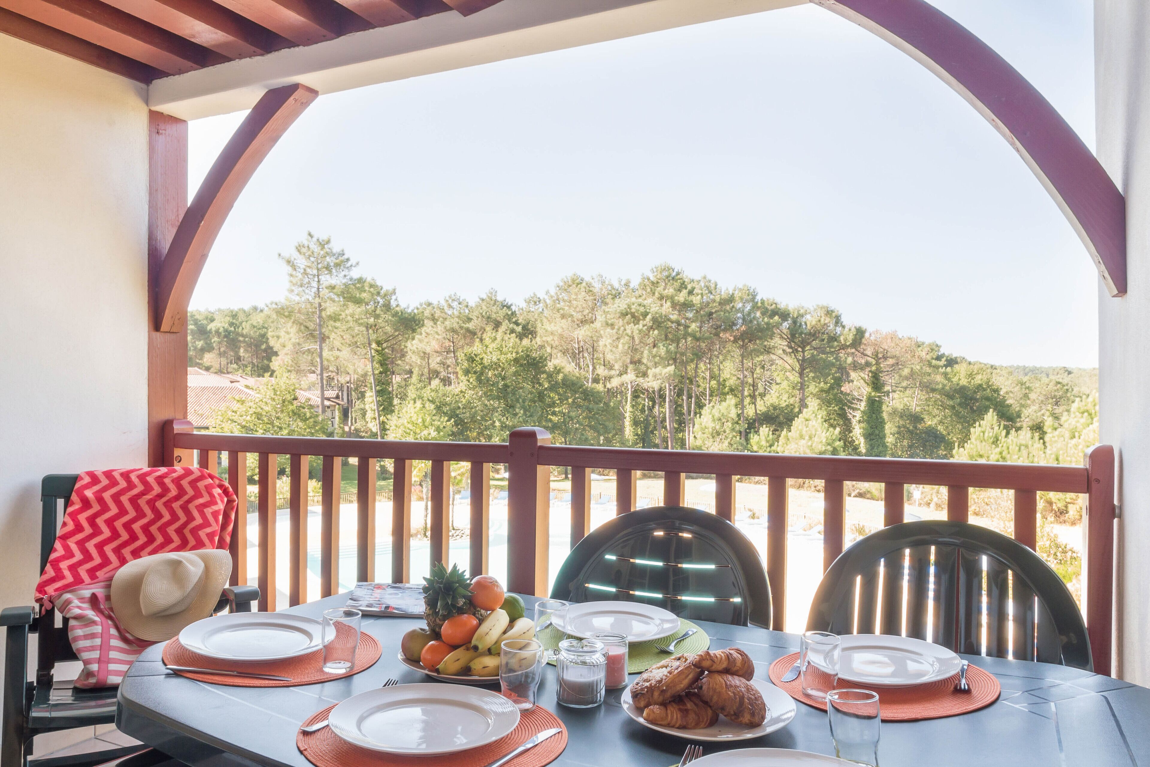 Appartement 6 personnes - 1 chambre + 1 coin nuit - Terrasse ou balcon | Terrace/patio