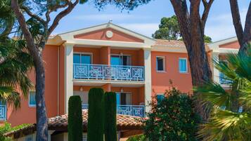 Voorkant van accommodatie