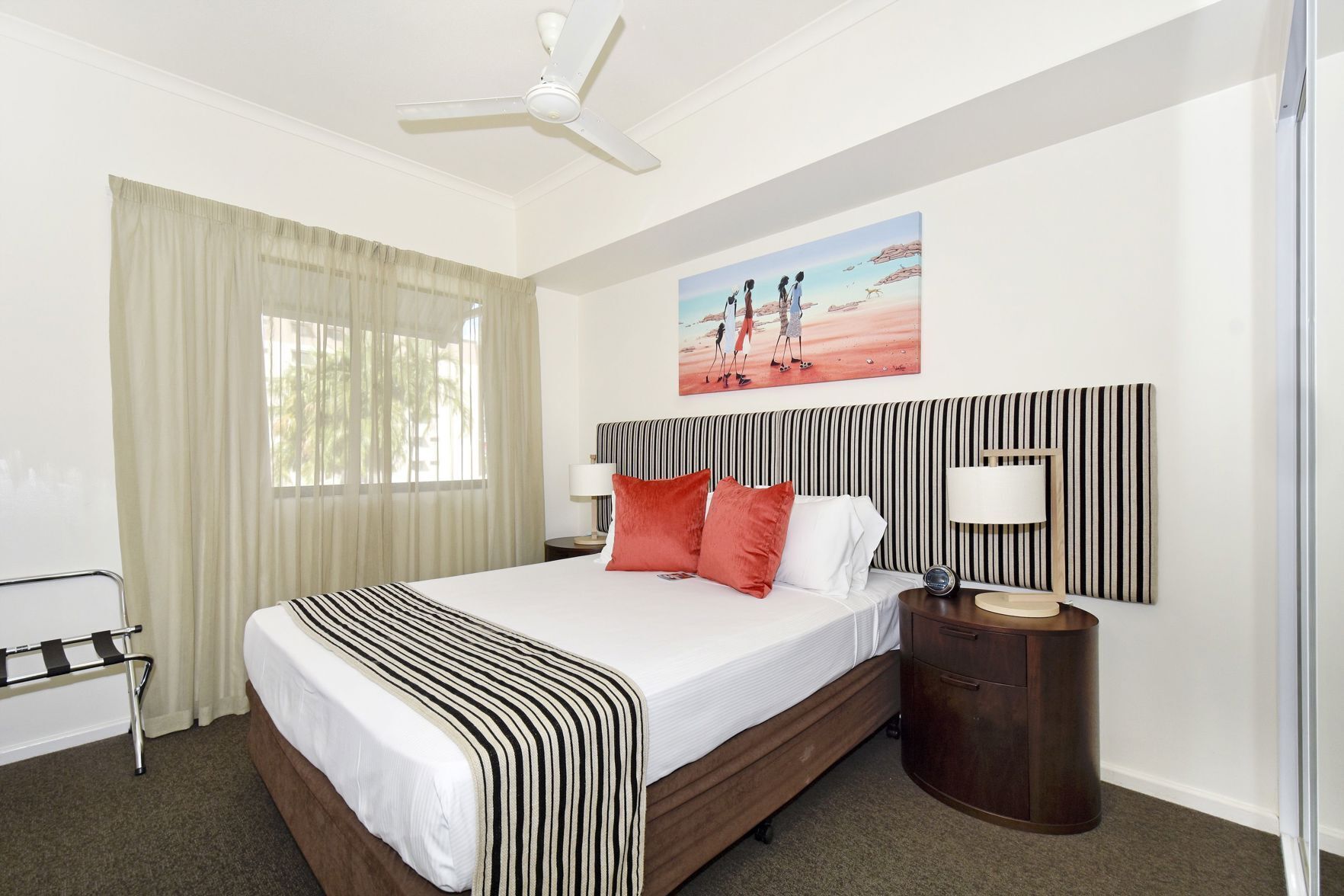 Blackout drapes, soundproofing, iron/ironing board, cribs/infant beds