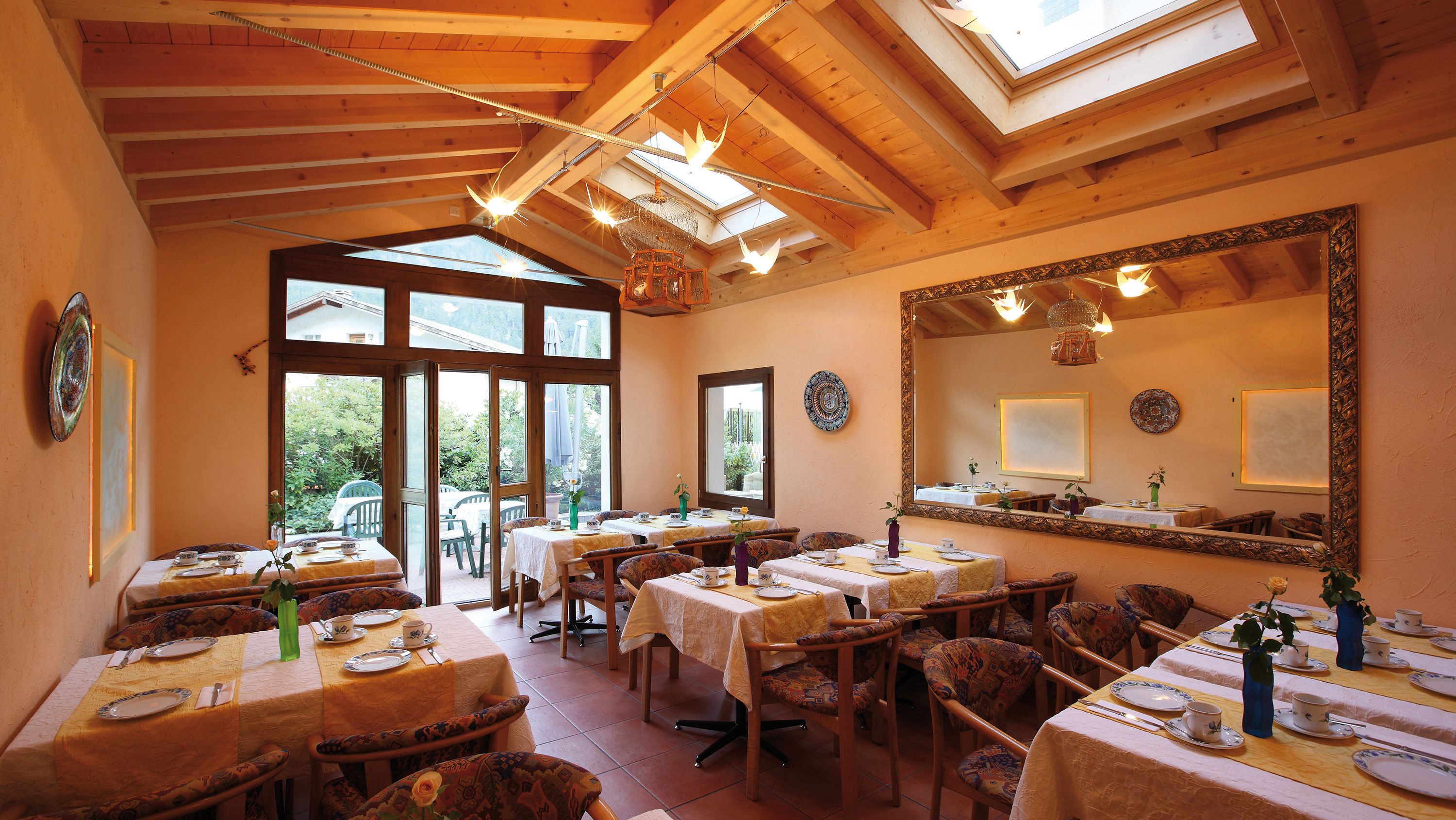 daily buffet breakfast (chf 15 per person)