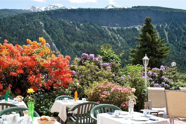 Dagelijks ontbijtbuffet (CHF 15 per persoon)