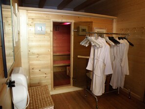 Sauna, tab spa, mandi tangas / hammam, perkhidmatan urut