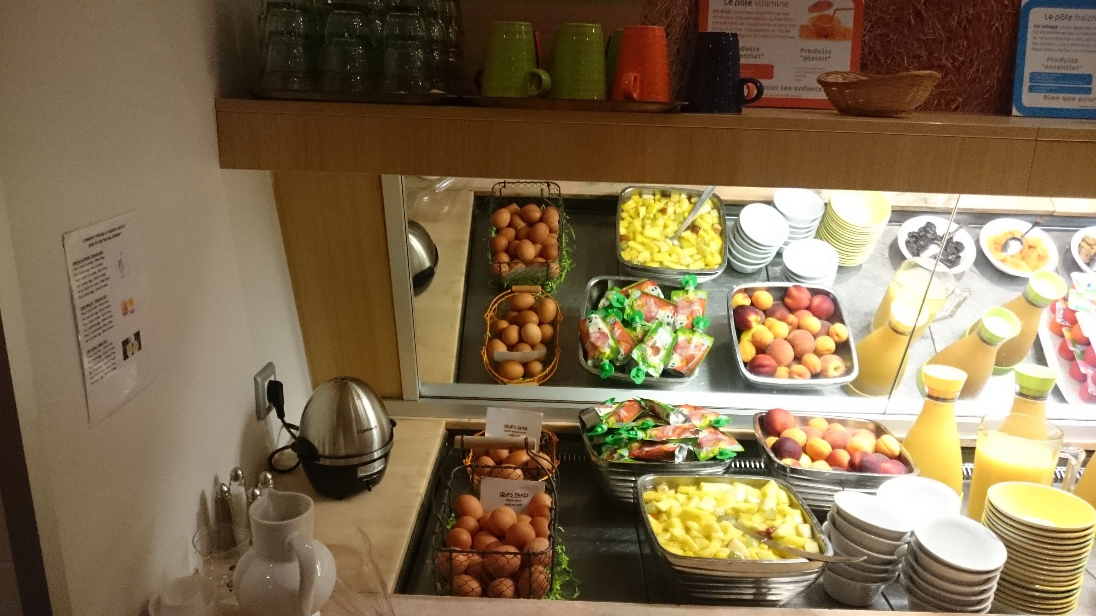 daily buffet breakfast (eur 12 per person)