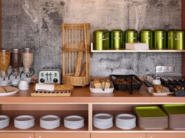 Daily buffet breakfast (EUR 12 per person)