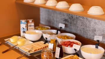 Daily buffet breakfast (EUR 12 per person)
