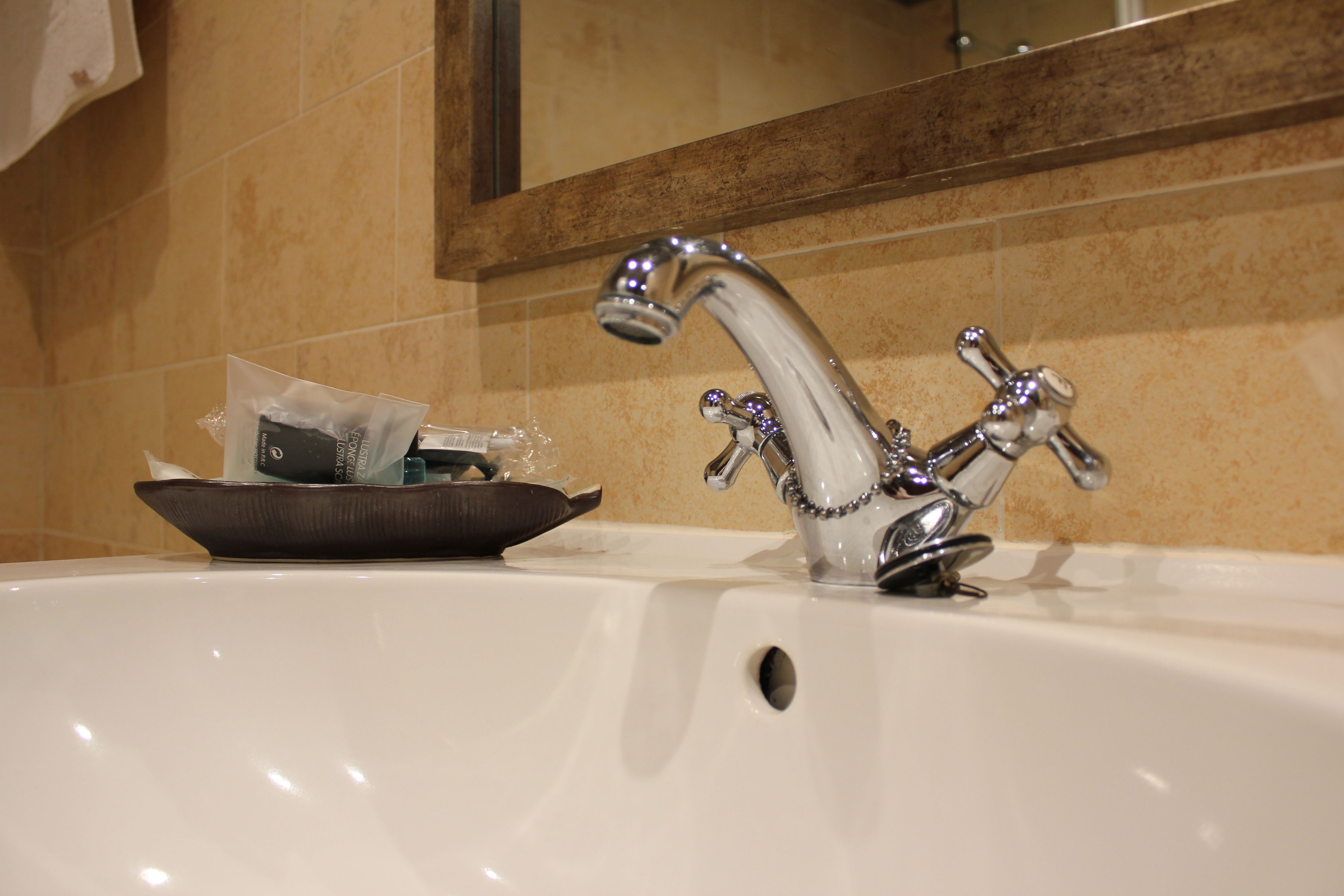 double room single use | bathroom | free toiletries, hair dryer, bidet