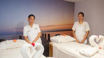 Een Turks bad/hammam, lichaamsbehandelingen, aromatherapie