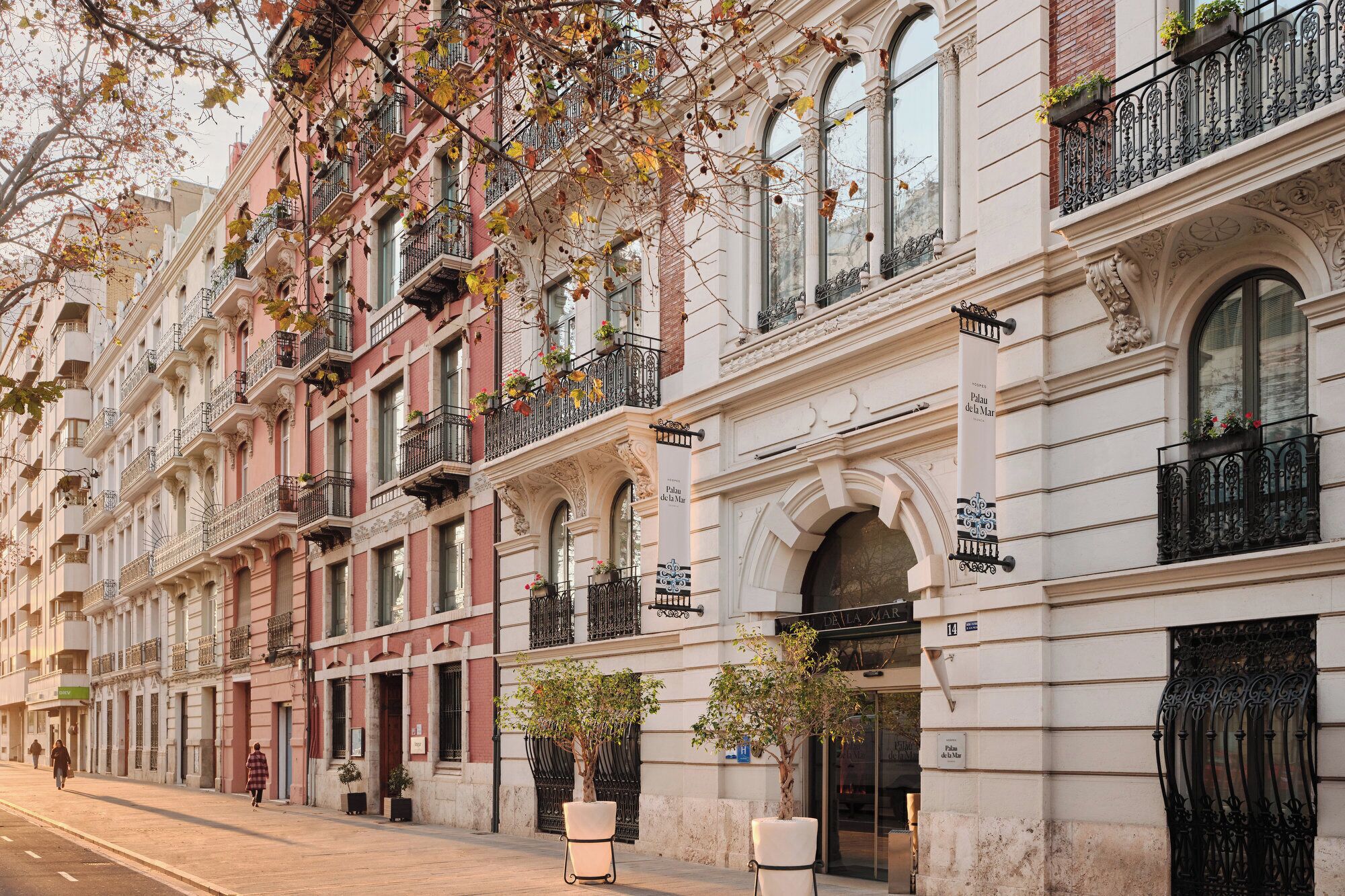 Voorkant van accommodatie