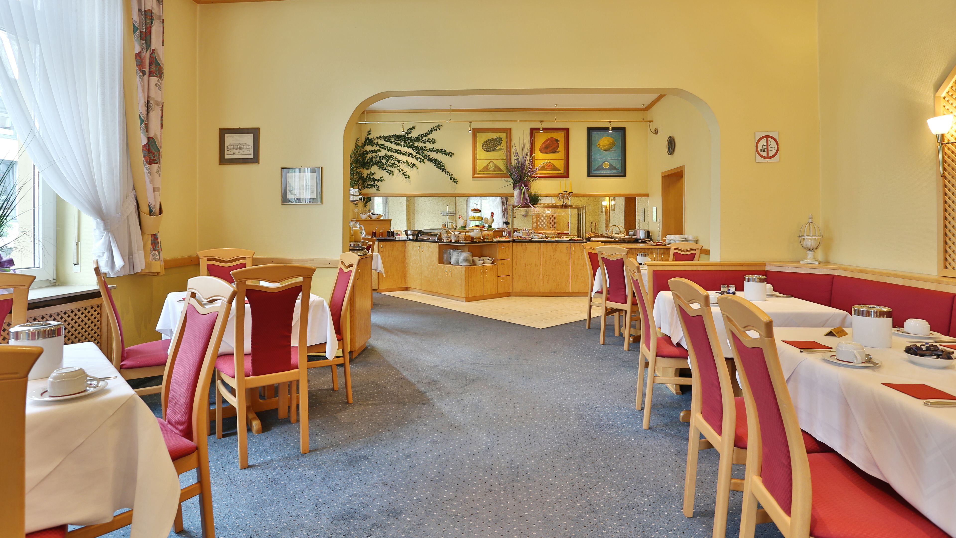 daily buffet breakfast (eur 16.5 per person)