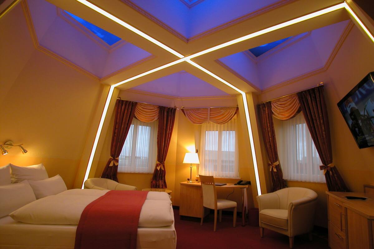 tower room | 1 bedroom, in-room safe, desk, soundproofing