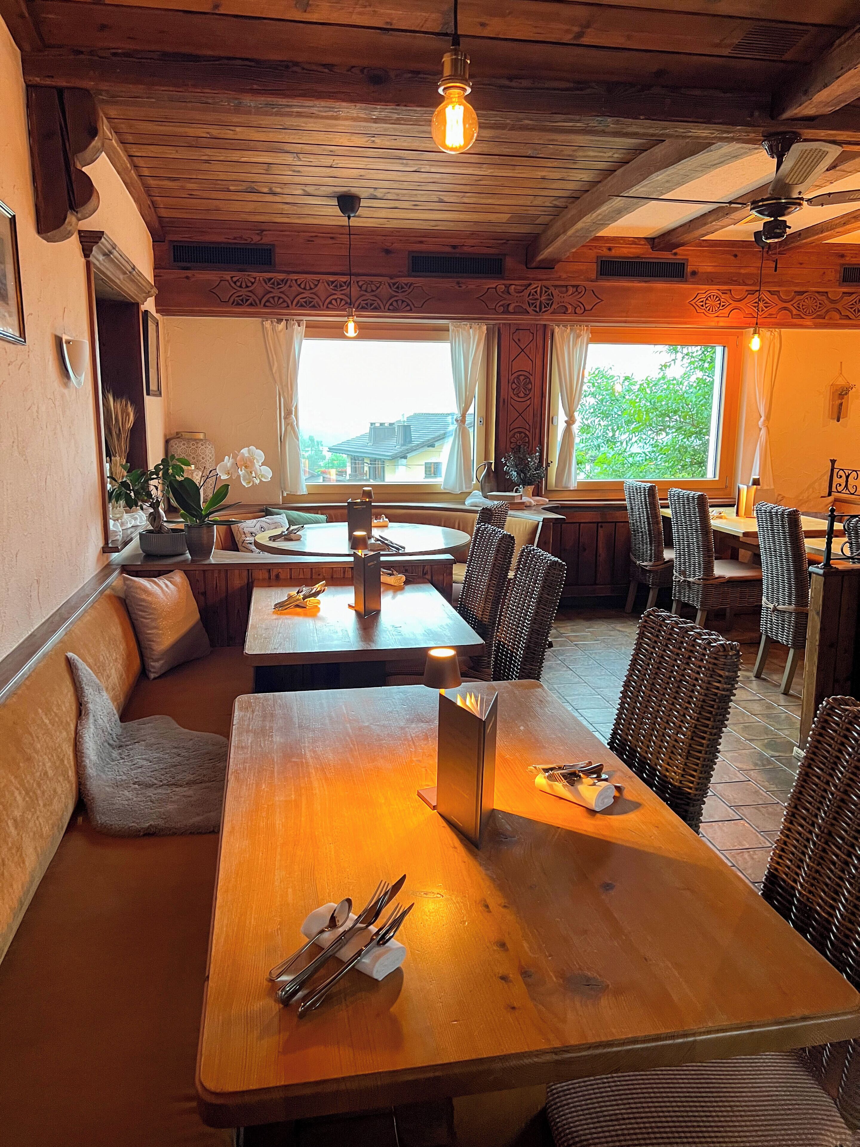 تقديم العشاء، تناول الطعام في الهواء الطلق