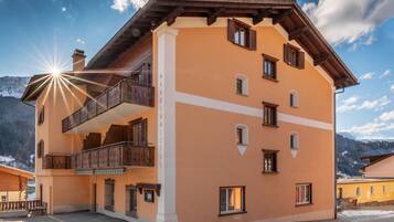 Fassade der Unterkunft