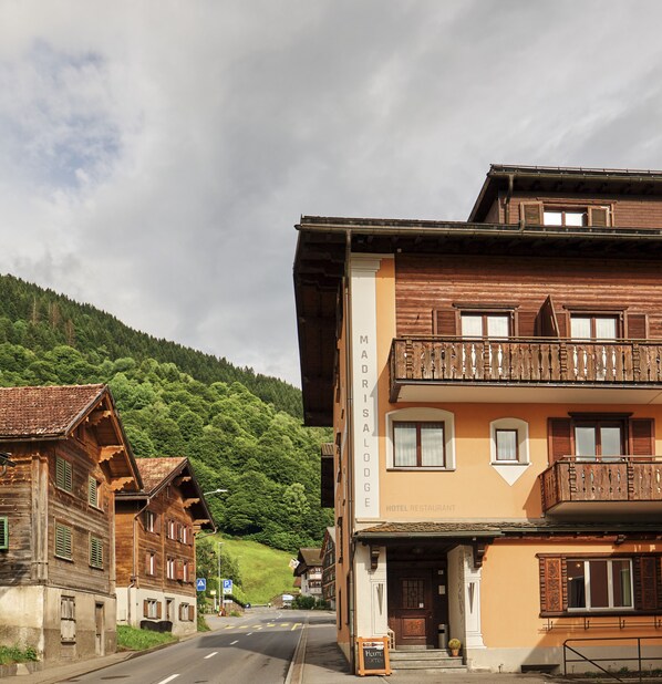 Fassade der Unterkunft