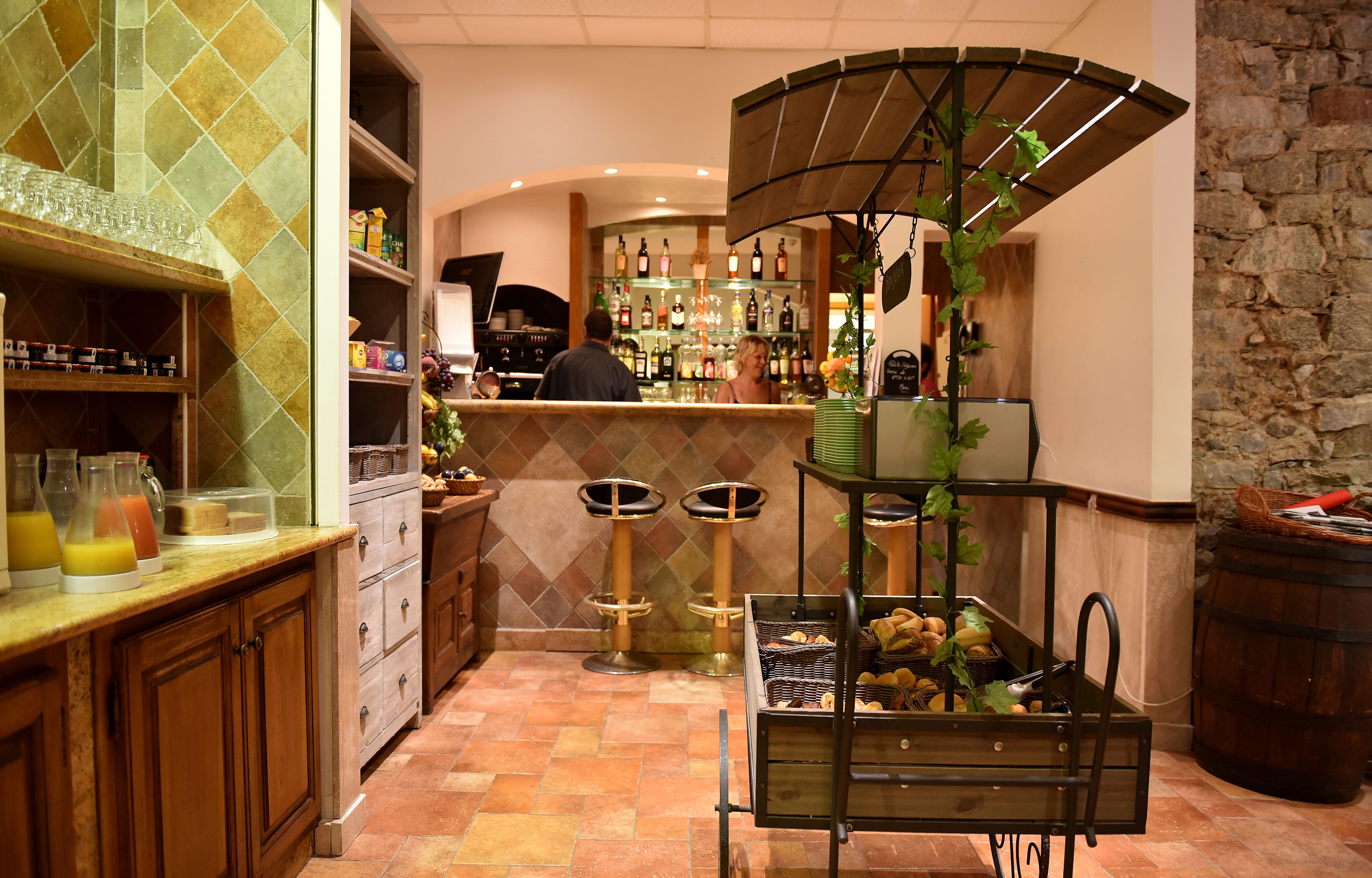 daily buffet breakfast (eur 16 per person)