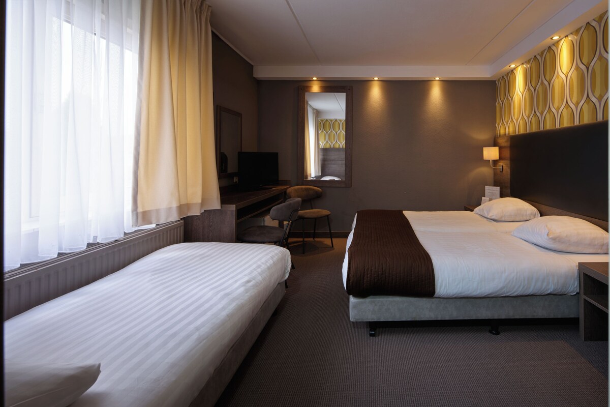 Standard Triple Room, 3 Twin Beds | In-room safe, desk, soundproofing, iron/ironing board (on request)