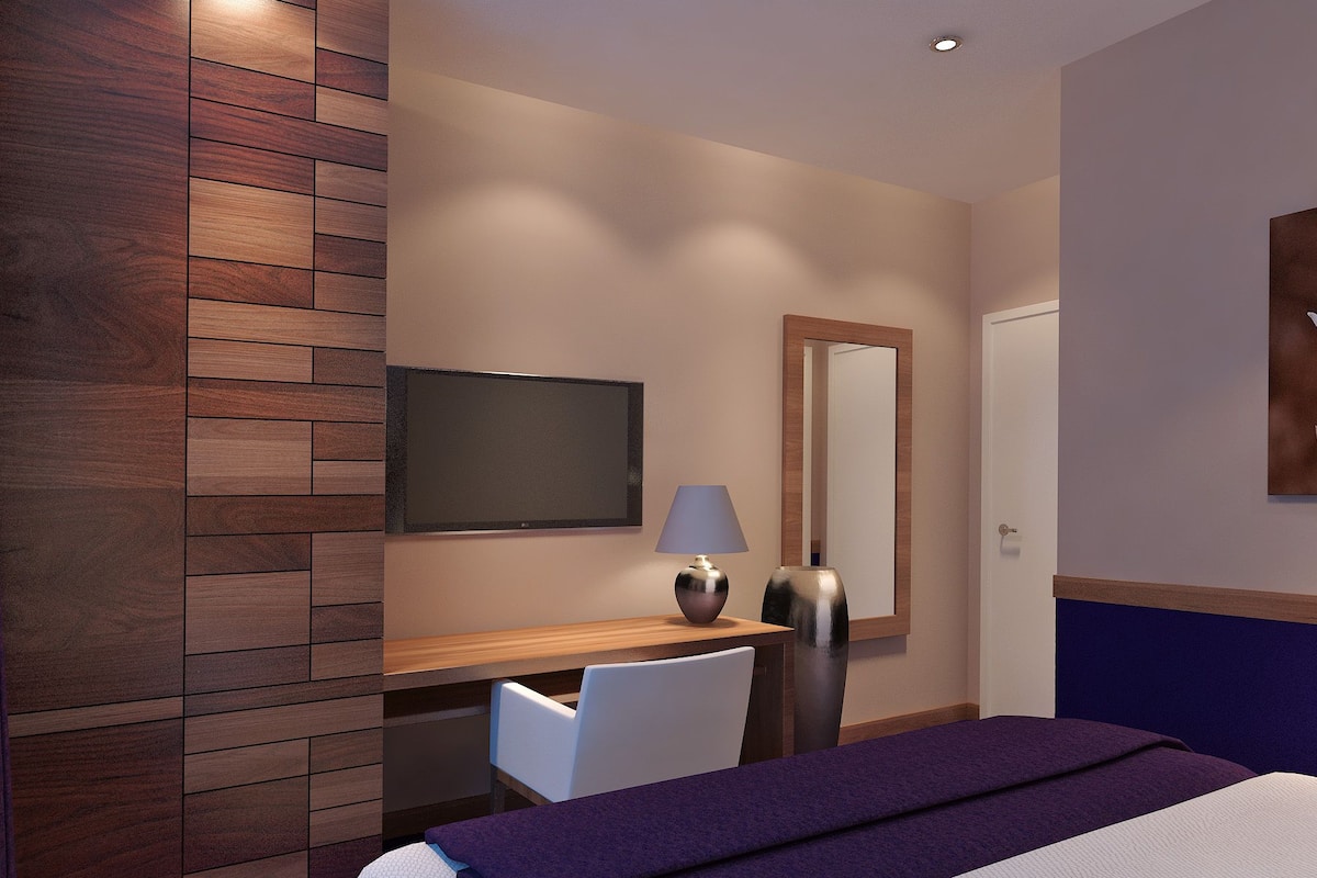 Long Stay Room (SPECIAL PRICE!!) | Värdeförvaringsskåp på rummet, skrivbord och ljudisolering