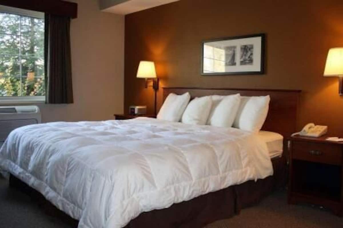 In-room safe, desk, blackout drapes, iron/ironing board