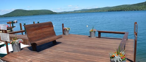 Vista desde la propiedad