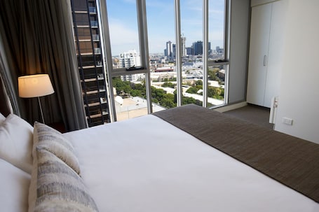 Superior Two Bedroom Apartment | In-room safe, desk, laptop workspace, blackout drapes