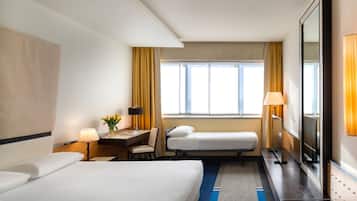 Hochwertige Bettwaren, Daunenbettdecken, Tempur-Pedic-Betten, Minibar
