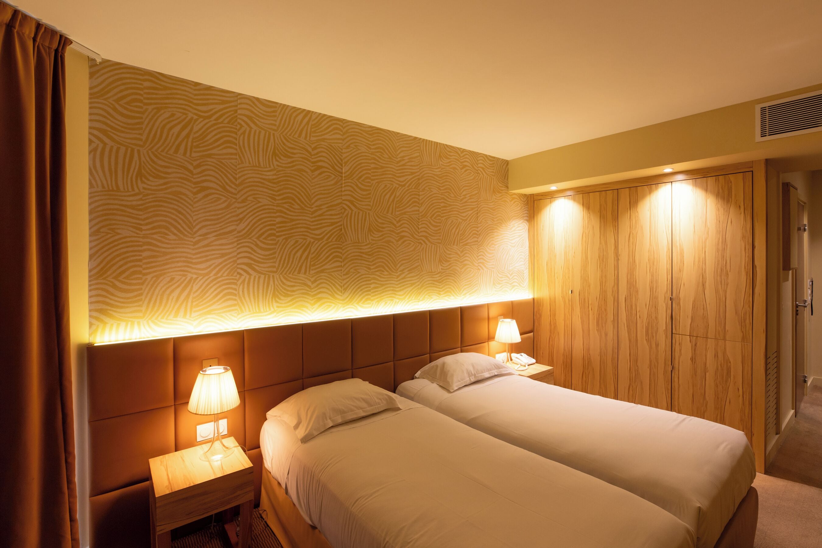 Superior Room, Multiple Beds, Patio (30SQM, Flatscreen TV) | In-room safe, desk, blackout drapes, soundproofing