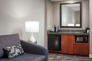 32-inch flat-screen TV with cable channels, TV, pay movies