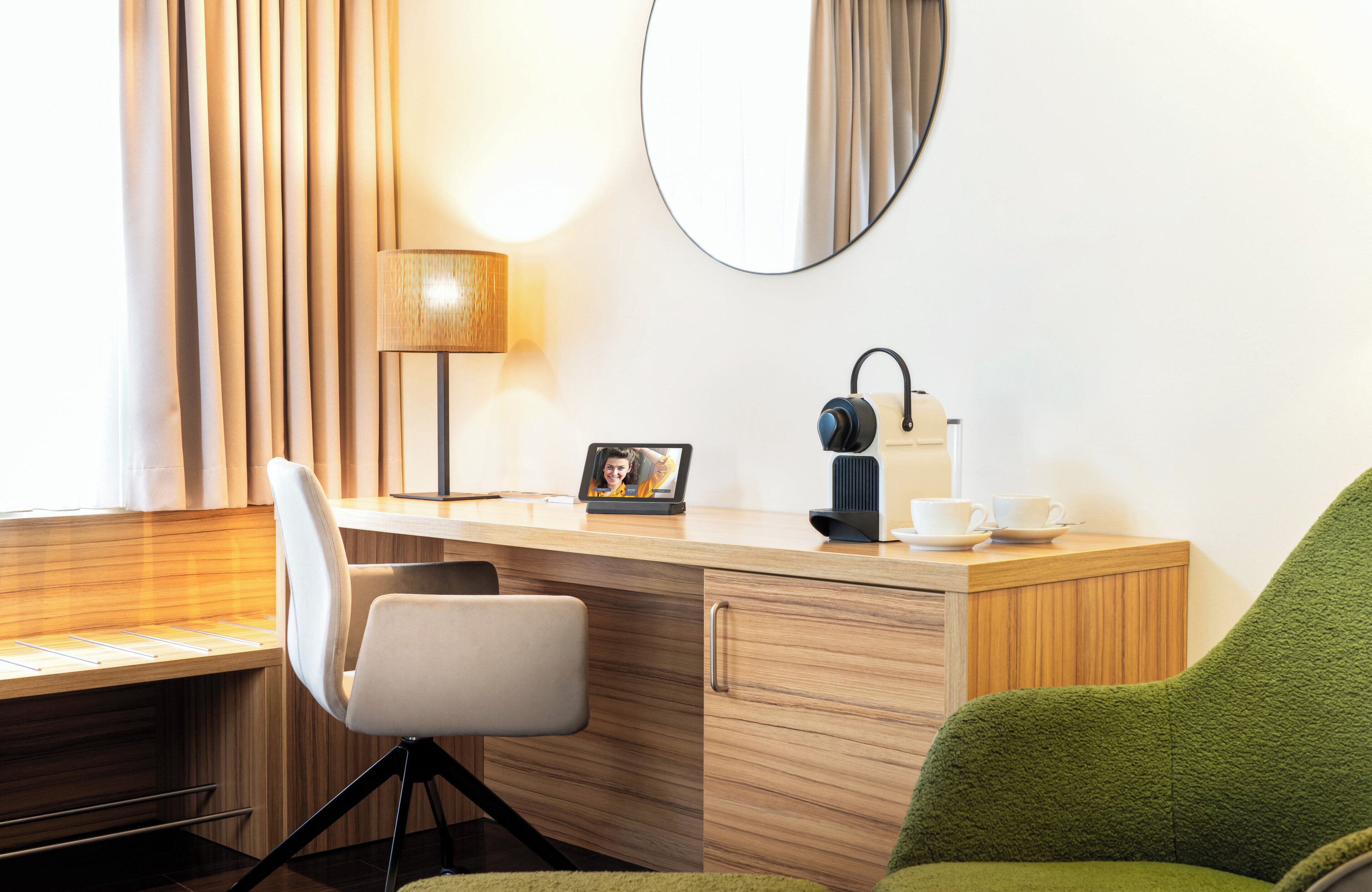 superior room | premium bedding, minibar, in-room safe, desk