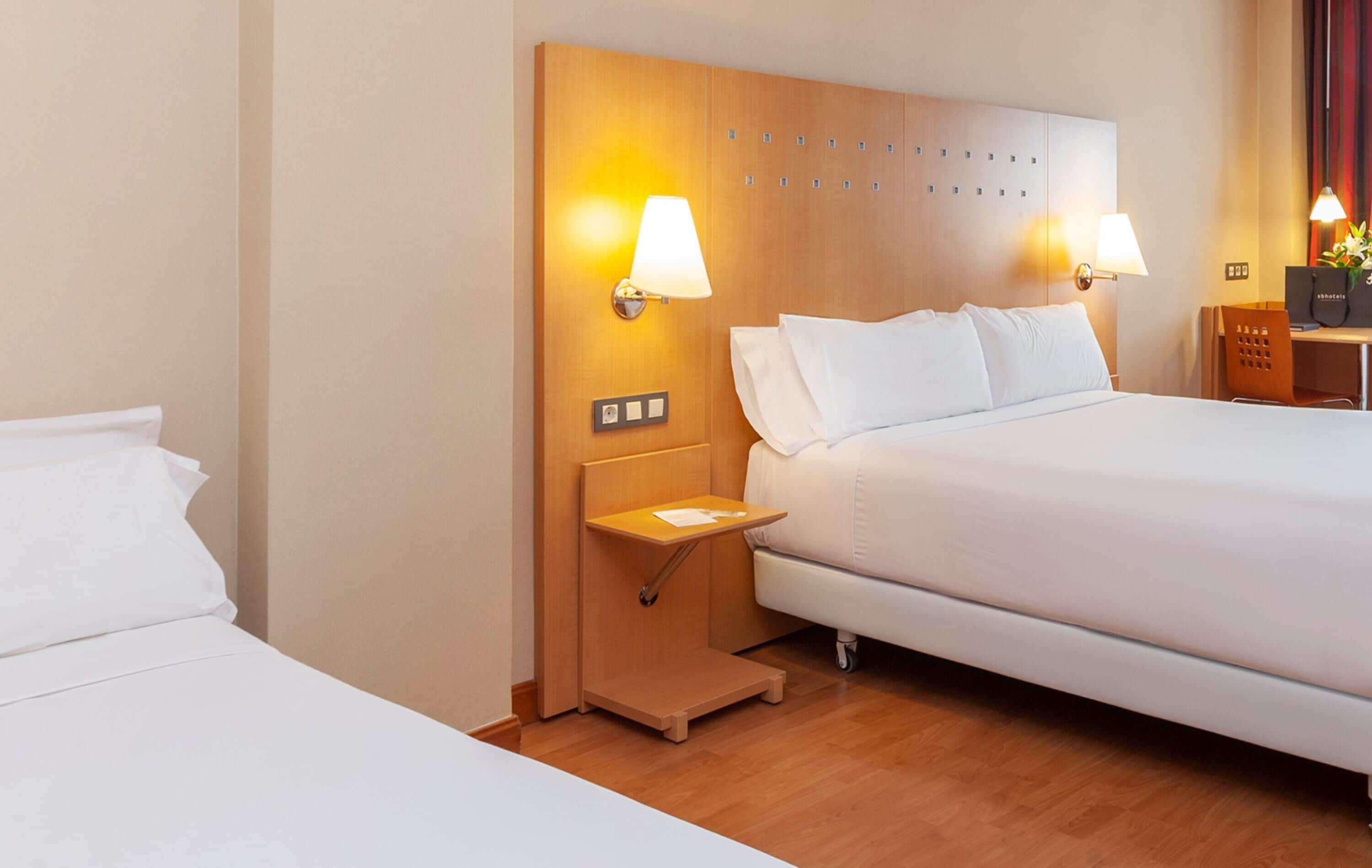 triple room | in-room safe, desk, blackout curtains, soundproofing