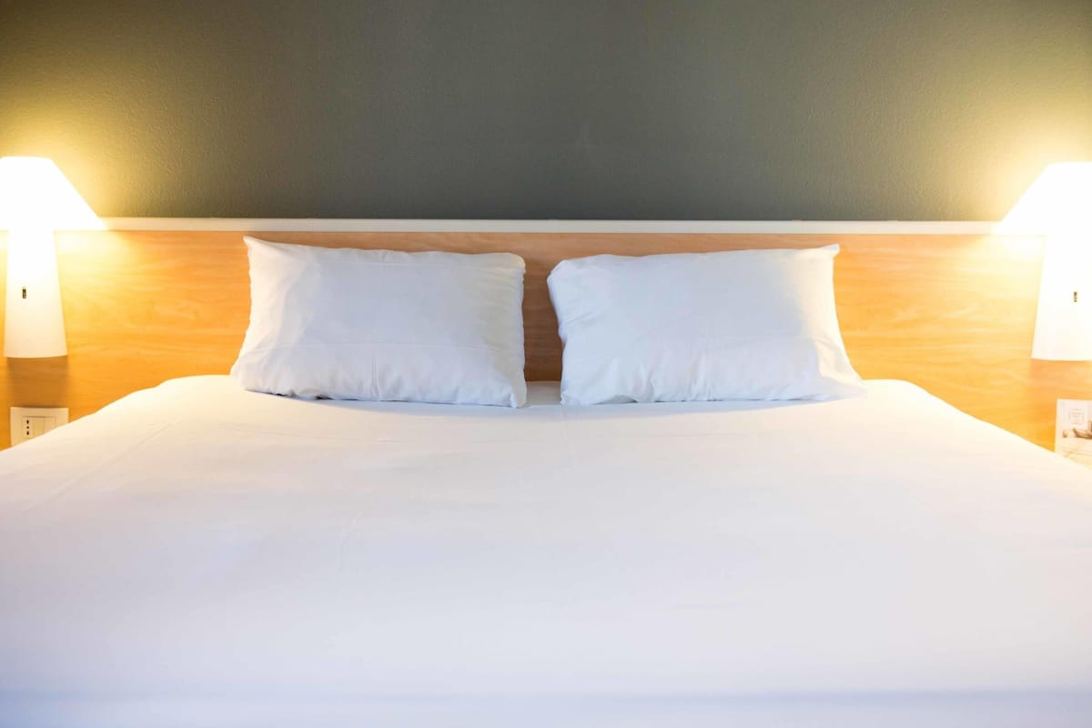 room, 1 double bed | desk, soundproofing, free cots/infant beds, free rollaway beds