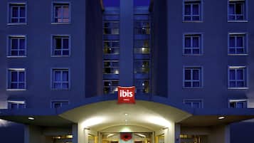 Front of property – evening/night