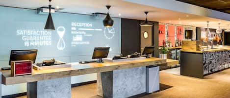 Breakfast, lunch and dinner served