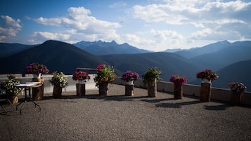 Área de bodas al aire libre